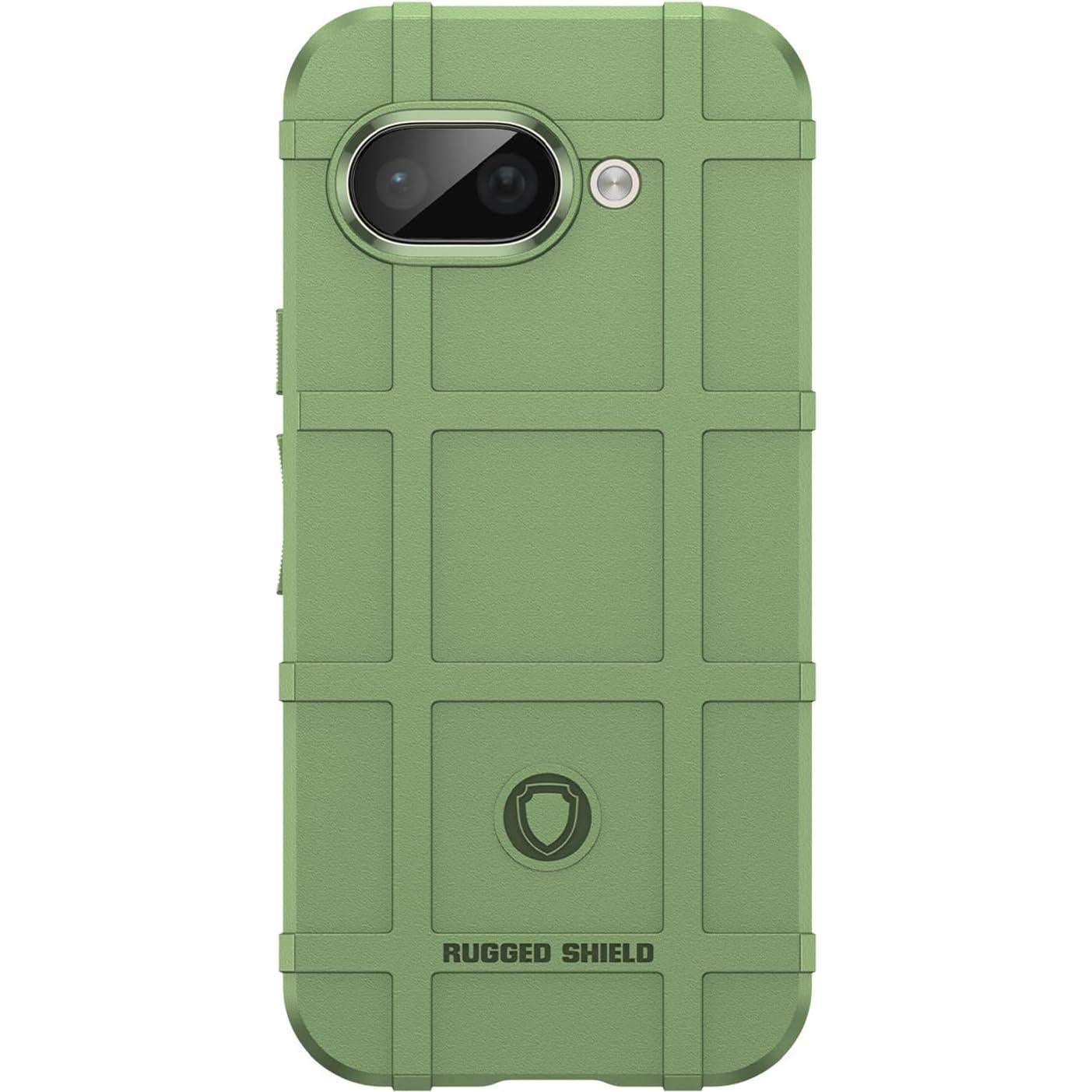 Funda Resistente TPU para Google Pixel 9A Verde Antideslizante