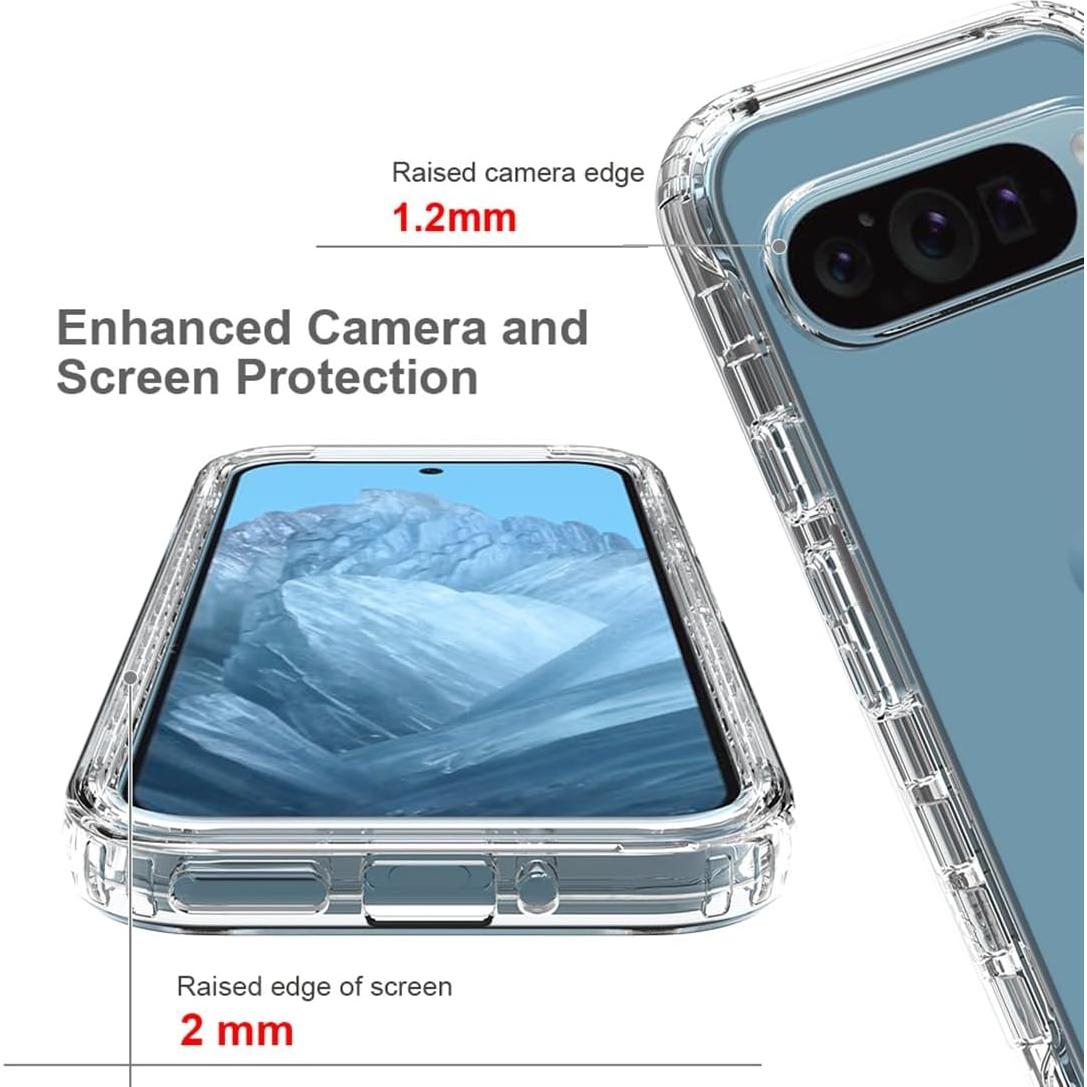 Funda Protectora Transparente Vavies para Google Pixel 9/9 Pro