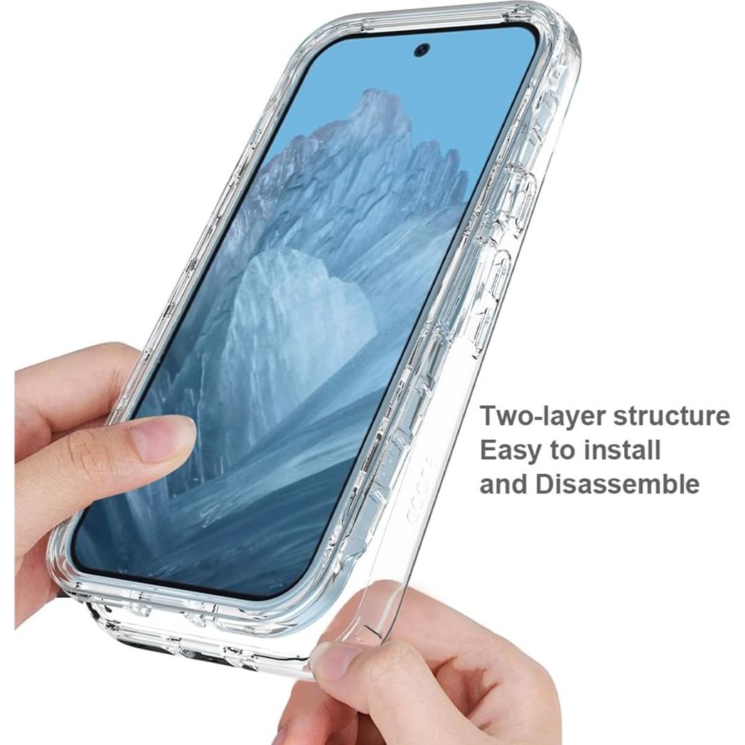 Funda Protectora Transparente Vavies para Google Pixel 9/9 Pro