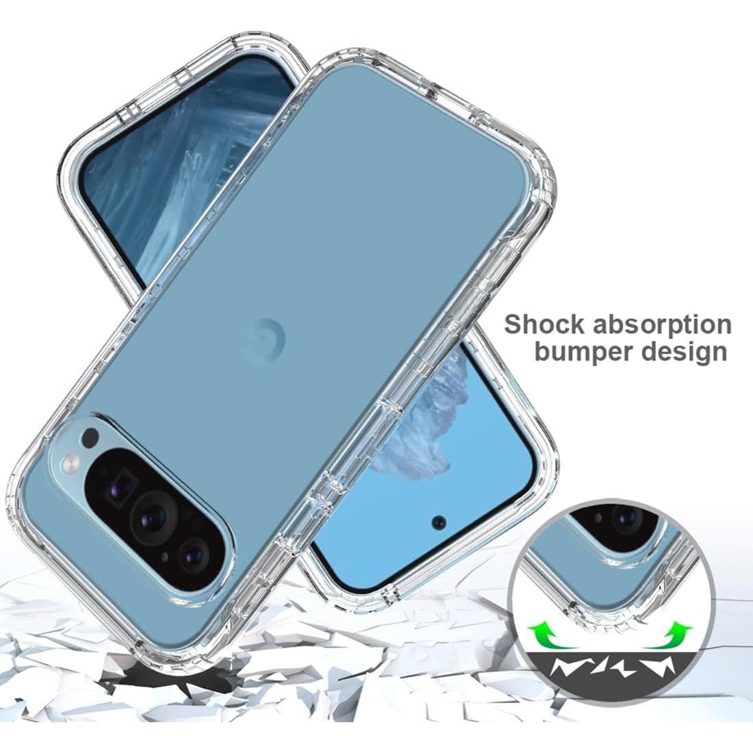 Funda Protectora Transparente Vavies para Google Pixel 9/9 Pro