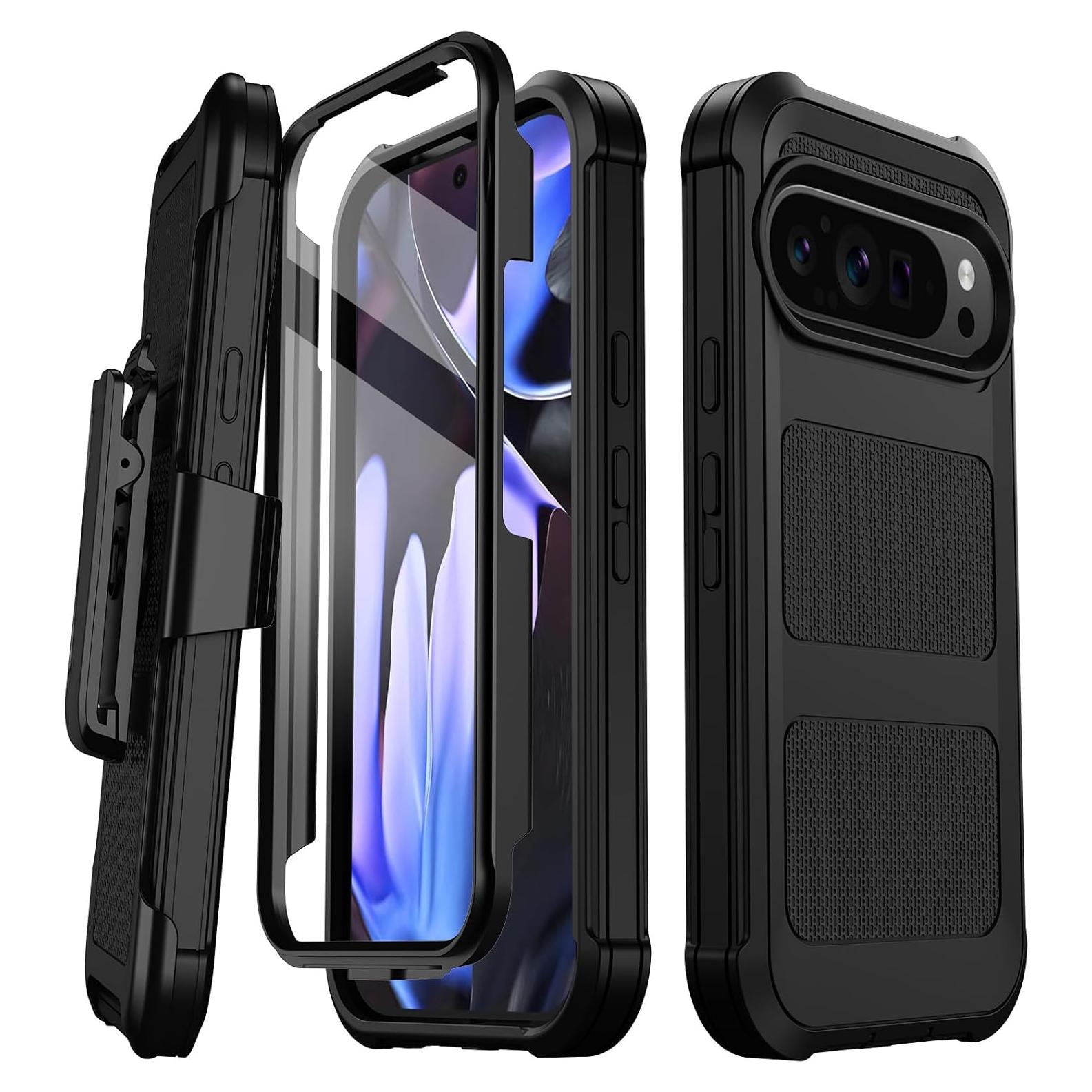 Funda Stroson para Google Pixel 9 Pro XL con Protector Pantalla