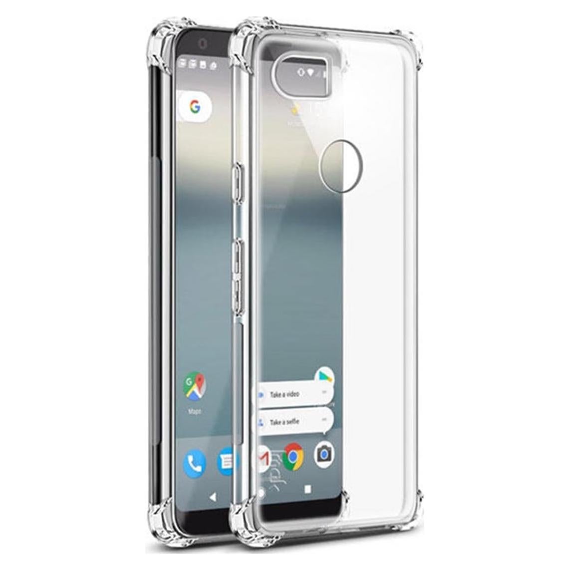 Funda TPU Gruesa Transparente para Google Pixel 2 - TIYA
