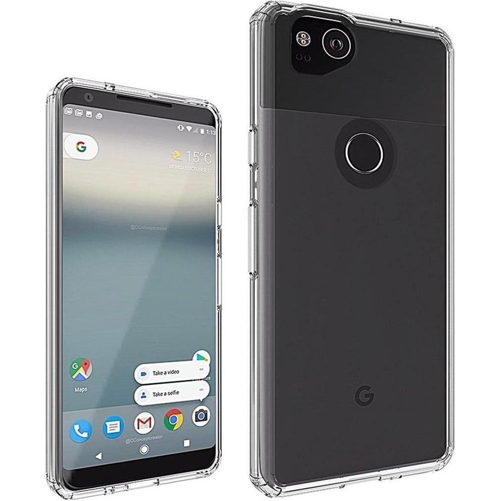 Funda TPU Gruesa Transparente para Google Pixel 2 - TIYA