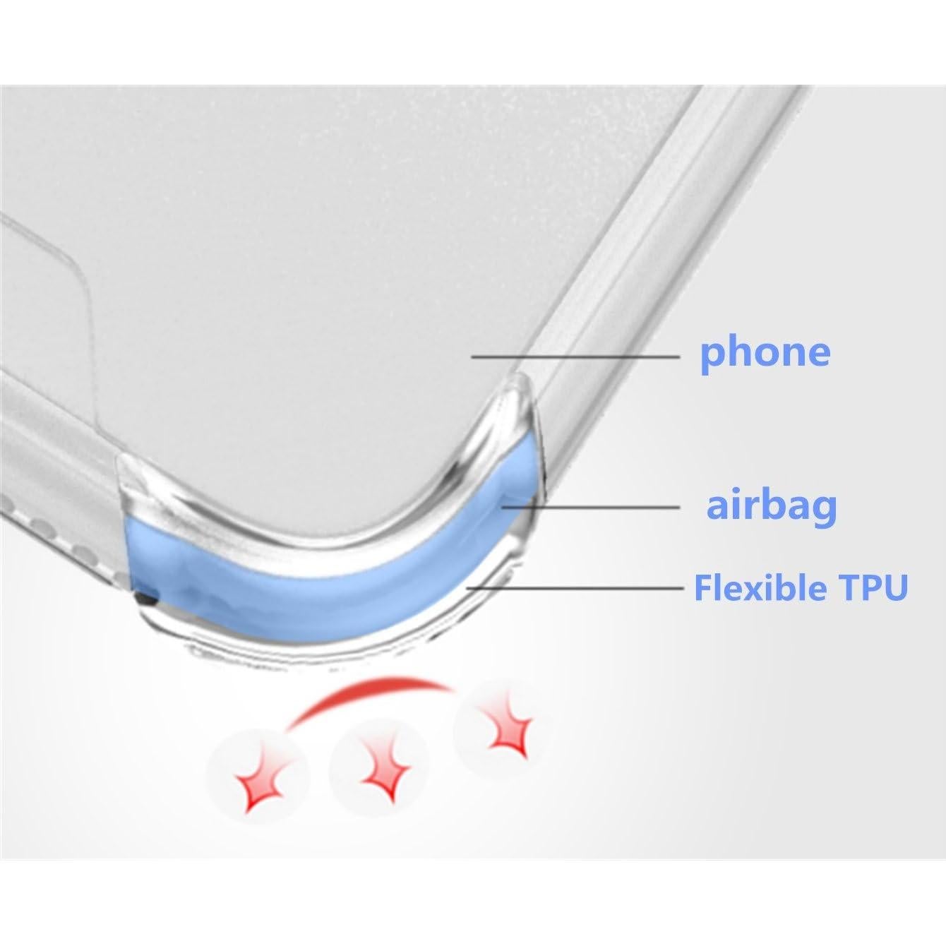 Funda TPU Gruesa Transparente para Google Pixel 2 - TIYA