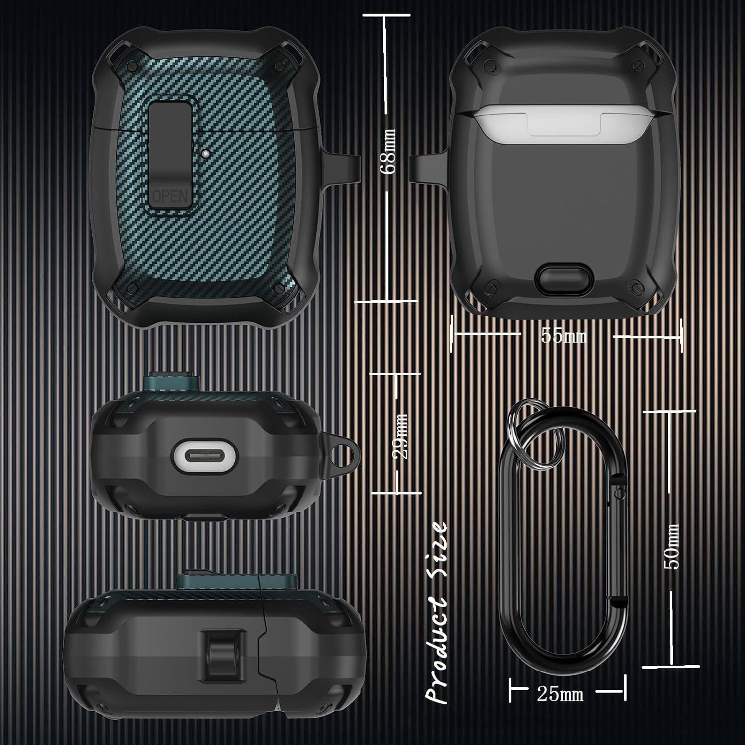 Funda Protectora GARTOO para Google Pixel Buds Pro 2022/2024