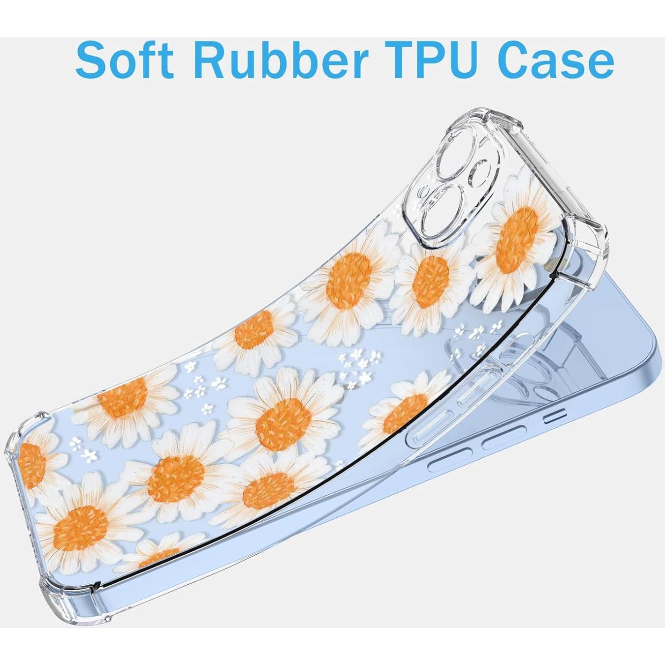 Funda TPU Google Pixel 8 Floral Margarita Antigolpes