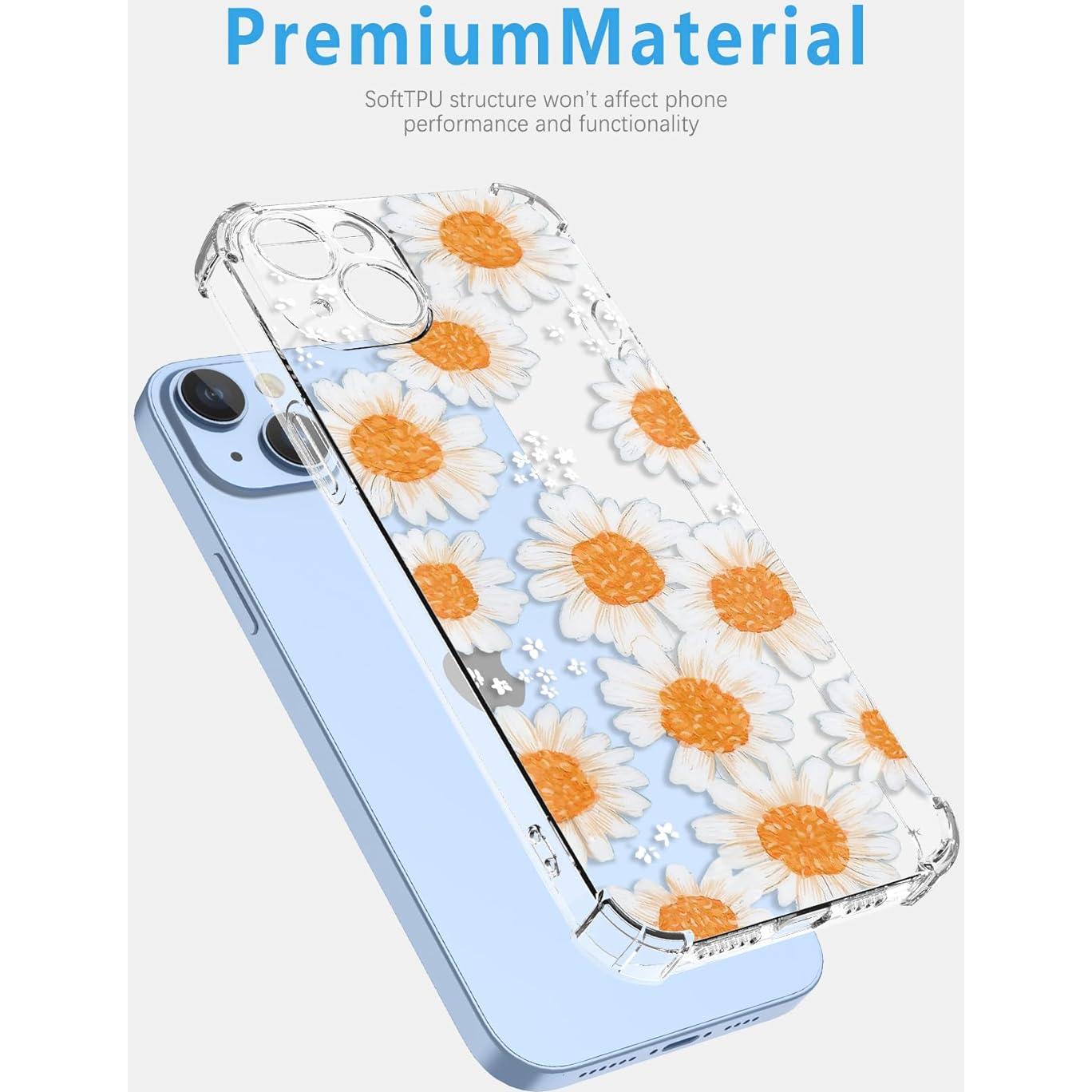 Funda TPU Google Pixel 8 Floral Margarita Antigolpes