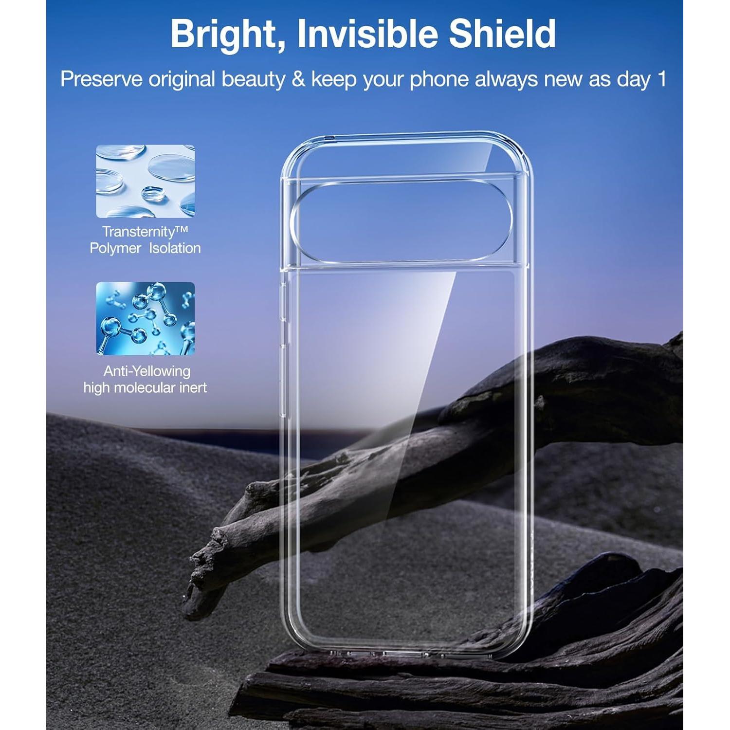 Funda TORRAS Claro Diamante para Google Pixel 9 Pro XL