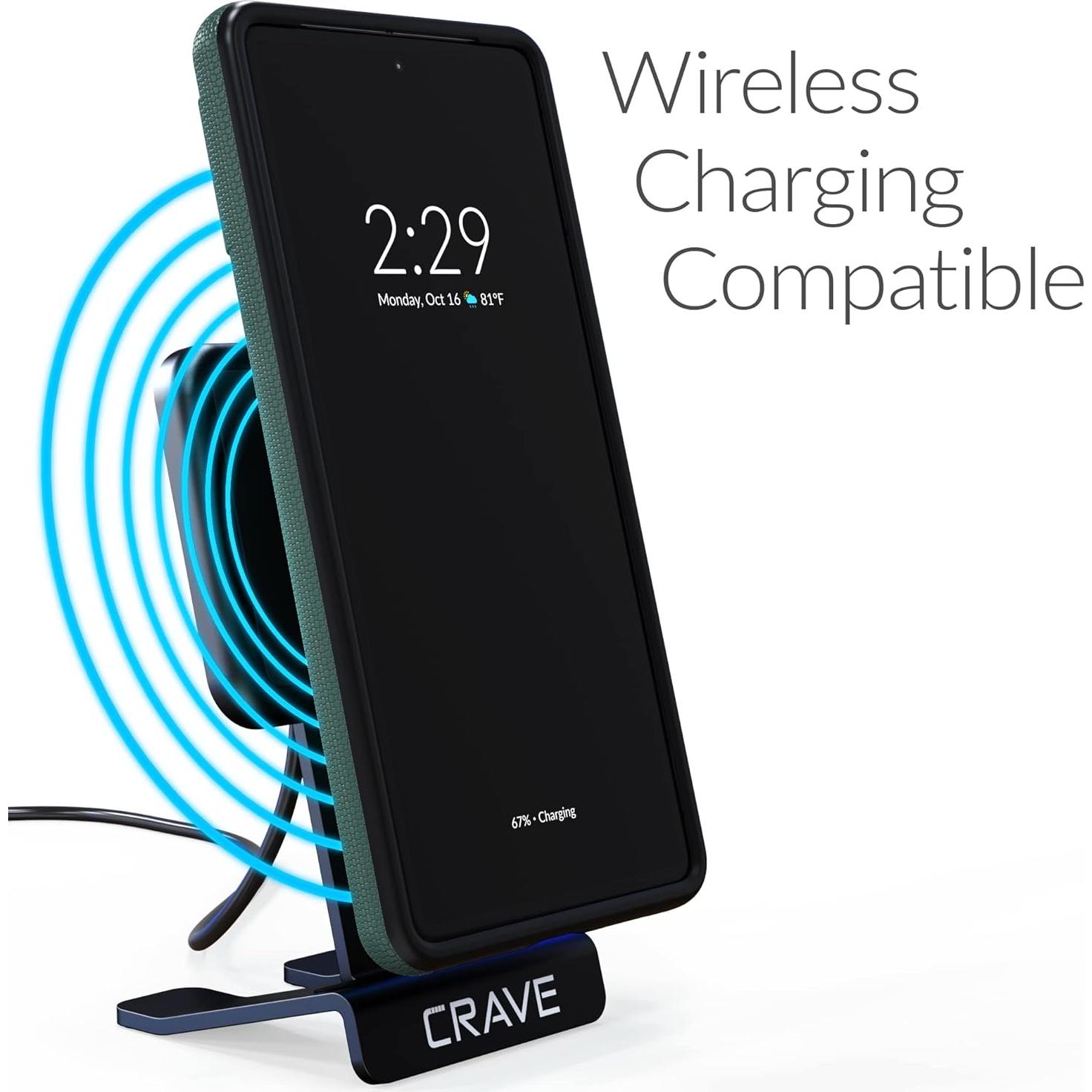 Funda Crave Dual Guard para Google Pixel 7 - Verde Bosque