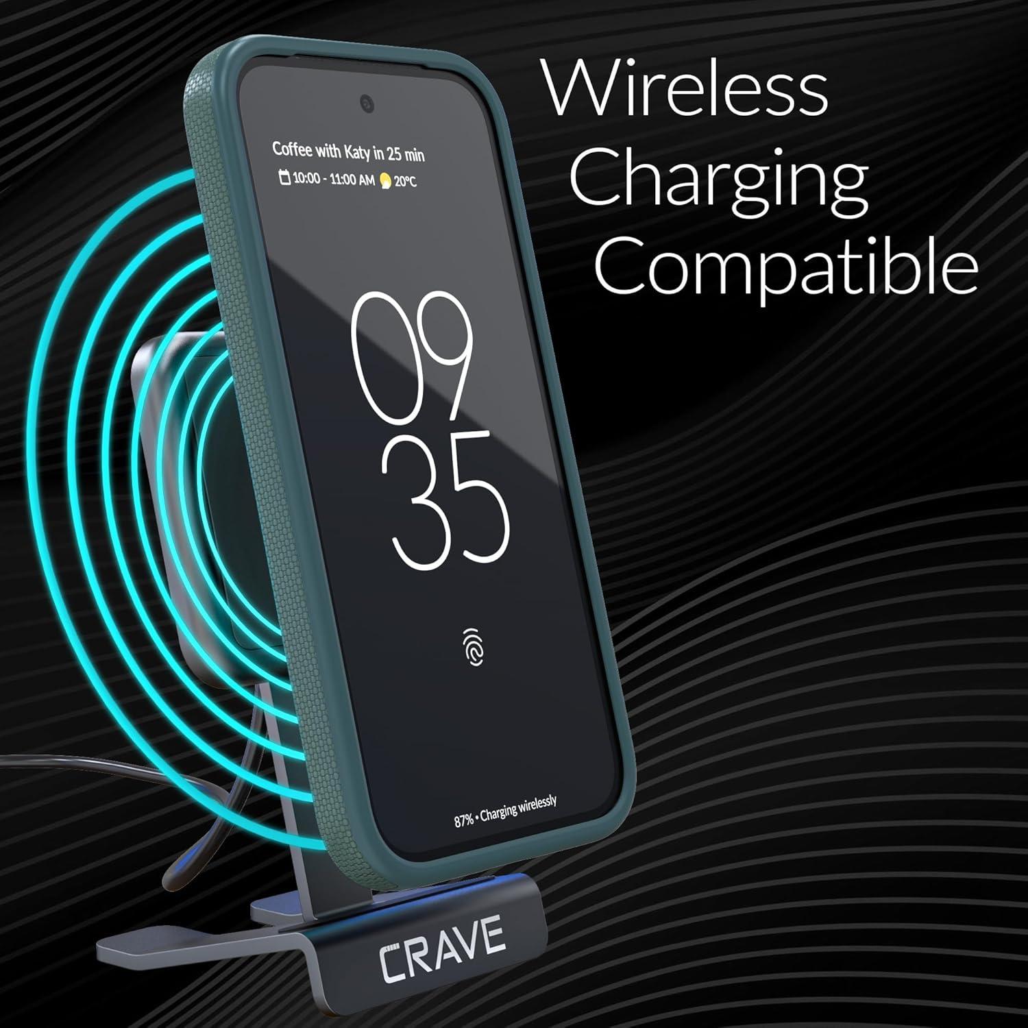 Funda Crave Dual Guard para Google Pixel 9a - Verde Bosque