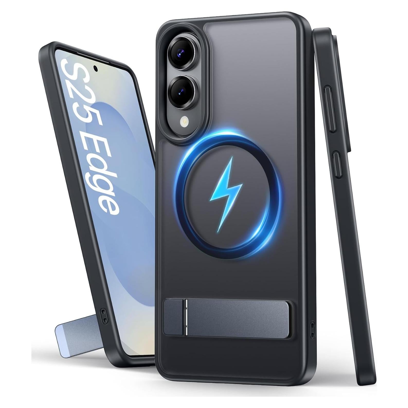 Funda SIXBOX para Samsung Galaxy S25 Edge 6.7" Negra