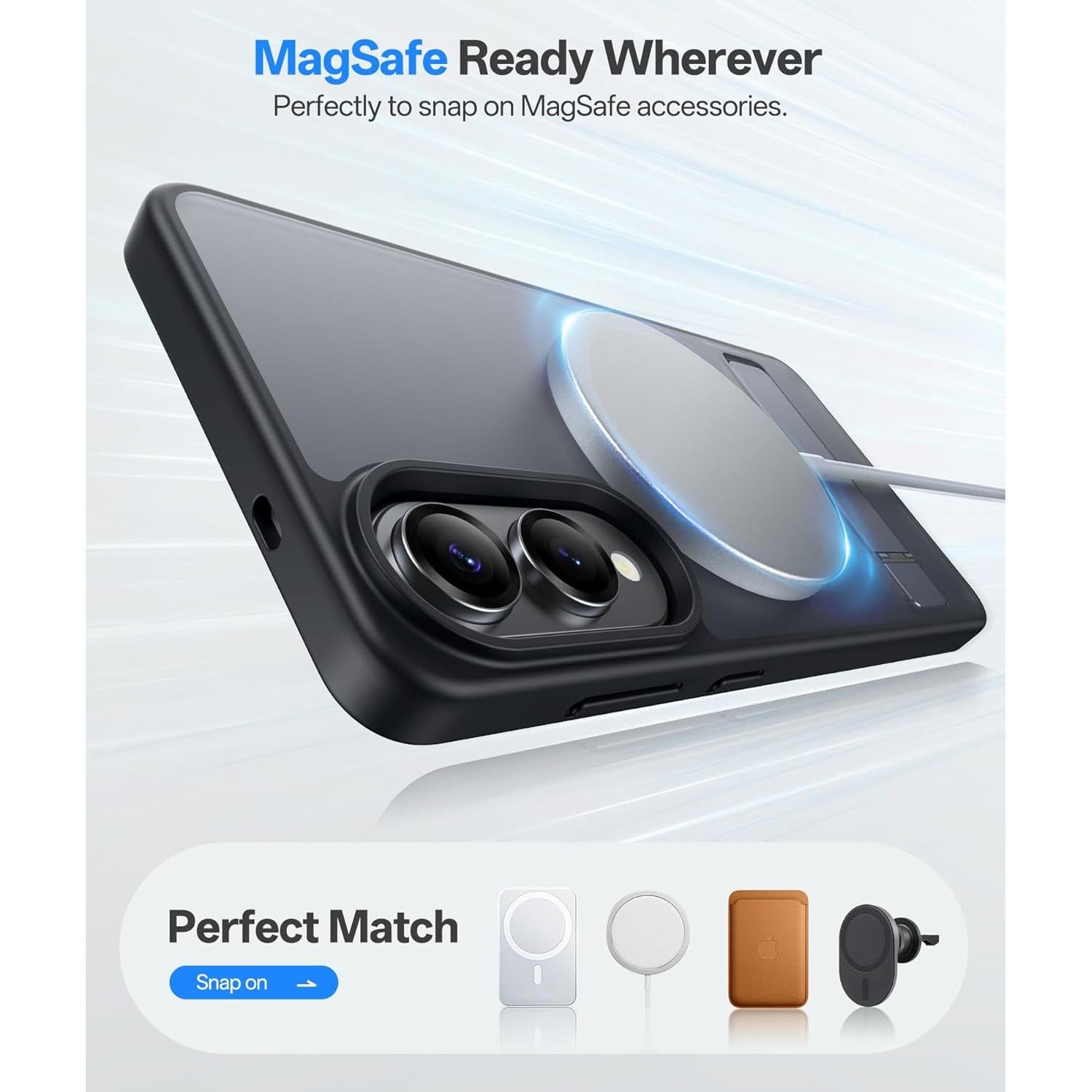 Funda SIXBOX para Samsung Galaxy S25 Edge 6.7" Negra