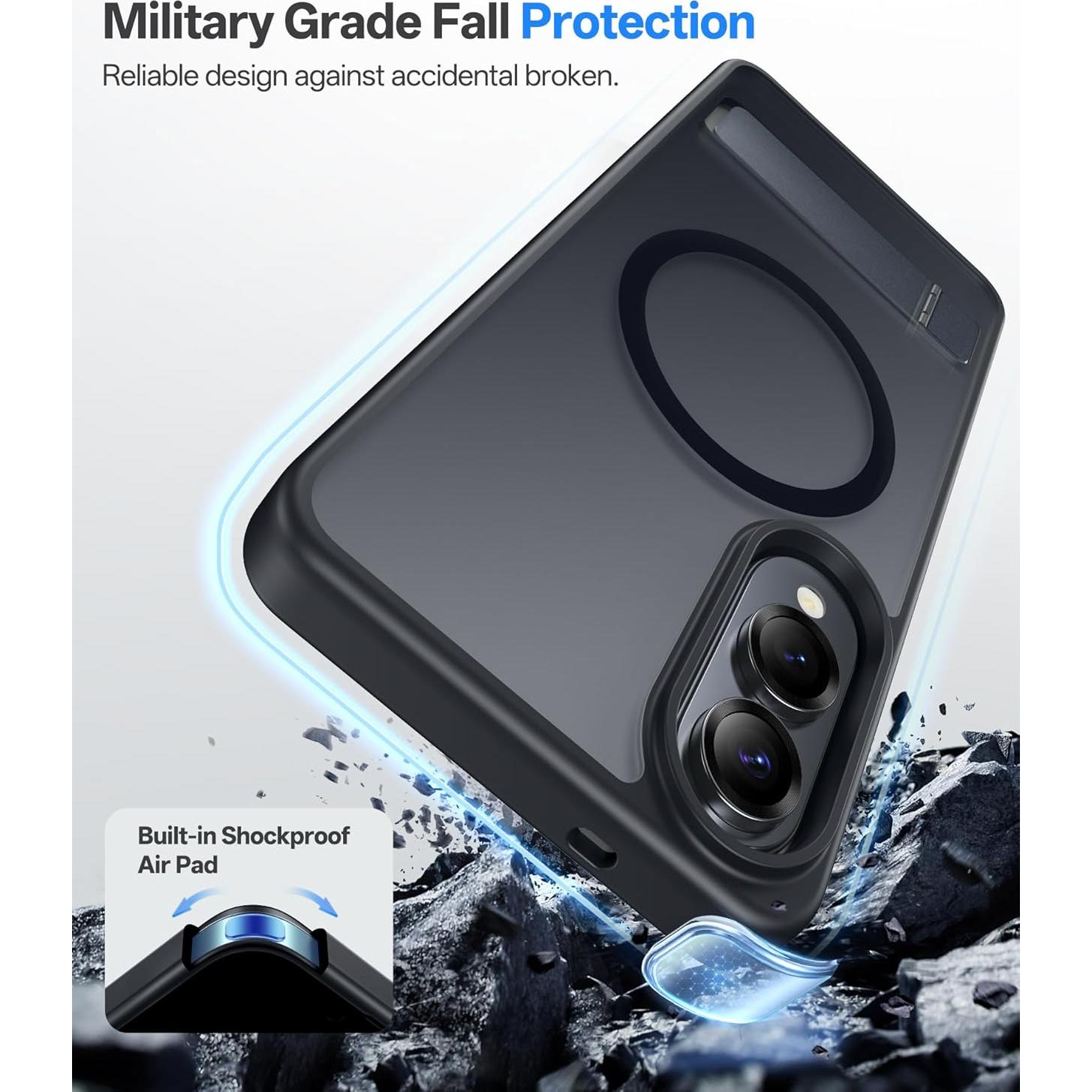 Funda SIXBOX para Samsung Galaxy S25 Edge 6.7" Negra