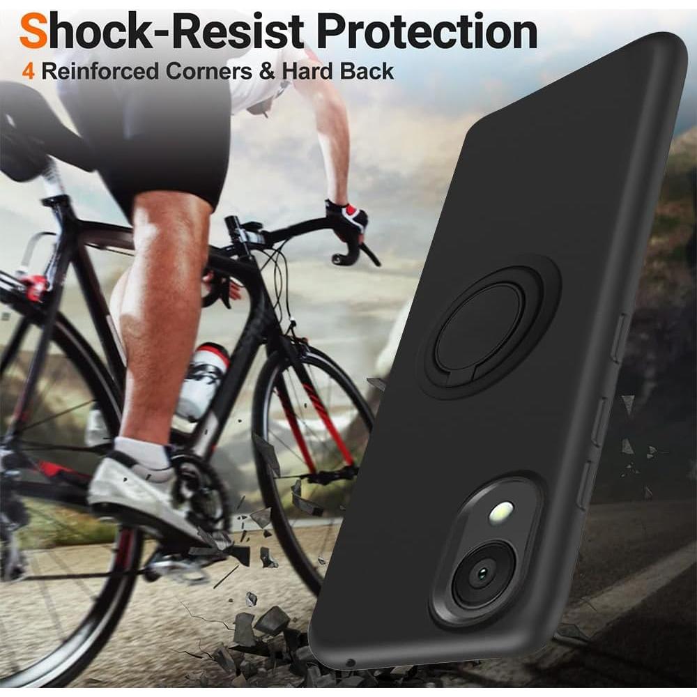 Funda Protectora Alcatel 1 2021 con Soporte y Protector de Pantalla