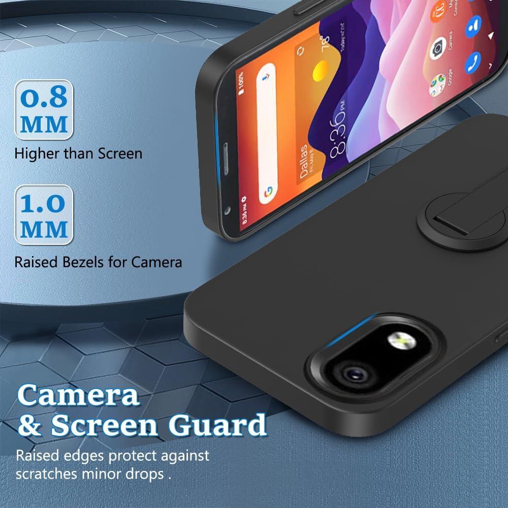 Funda Protectora ZTE Avid 579 / Z5156CC con Soporte y Protector