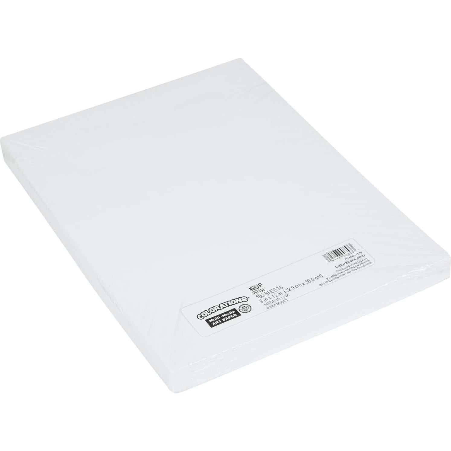 Papel de Arte Colorations 22.86 x 30.48 cm 100 Hojas