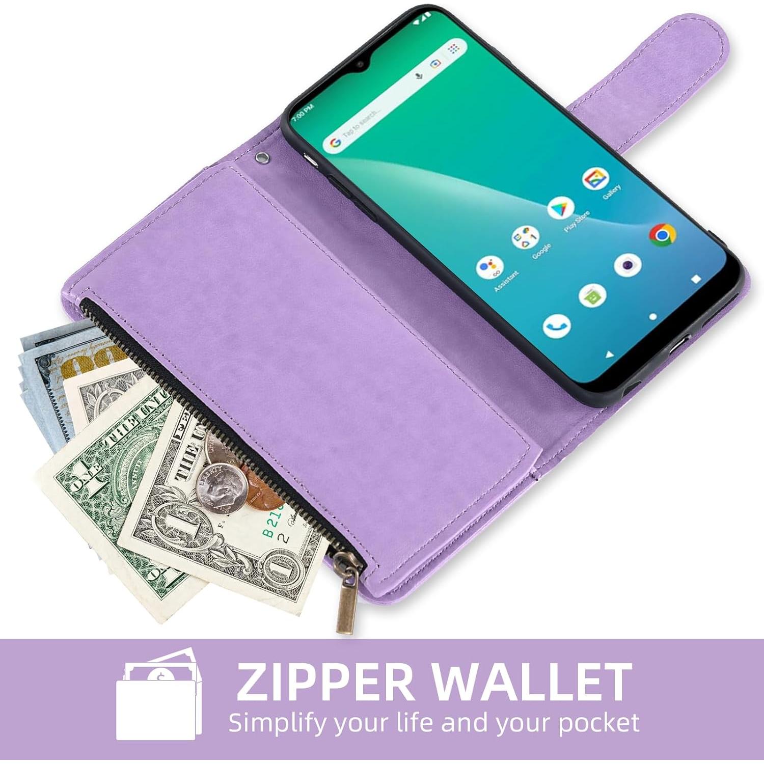 Funda de teléfono Asuwish para Hot Pepper Chilaca Púrpura