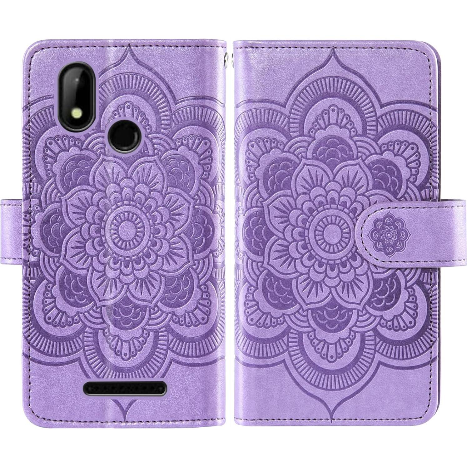 Funda de teléfono Asuwish para Hot Pepper Chilaca Púrpura