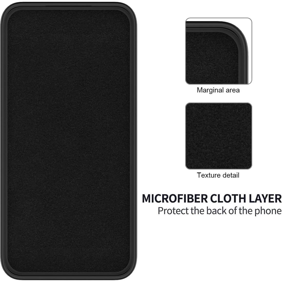 Funda de Gel Tuxiwei para Tecno Spark 20 Pro - Negra, Anti-Rayas