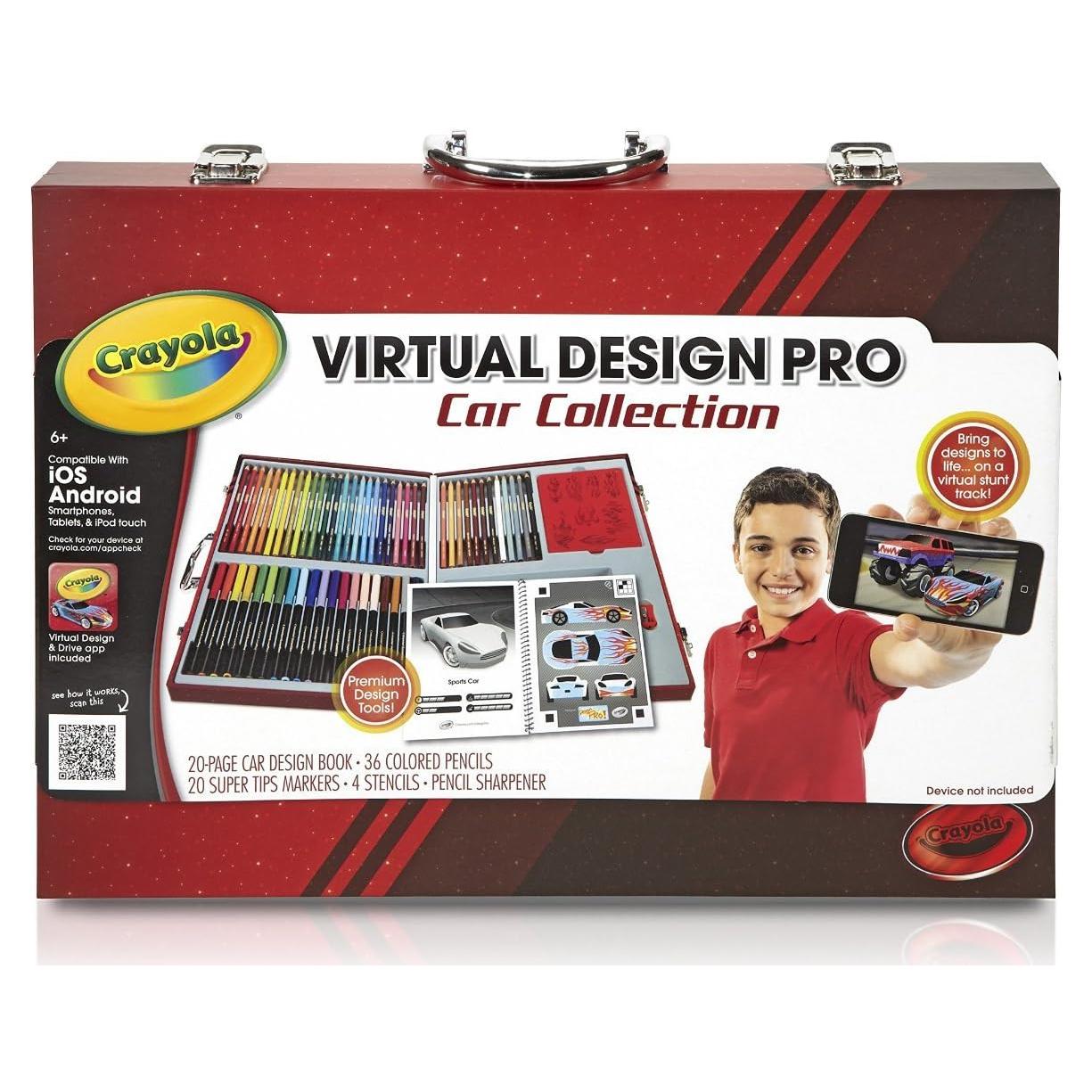 Crayola Diseño Virtual Pro - Juego de 62 piezas 3D