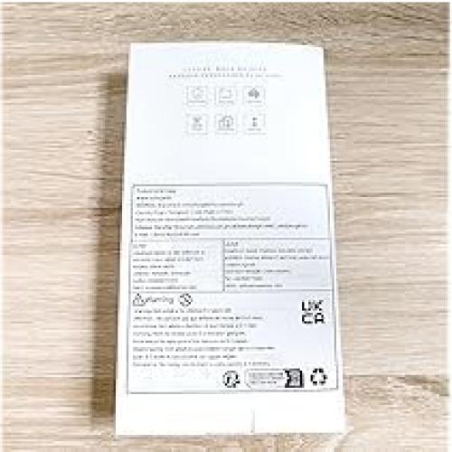 Funda Bumper Shockproof KJYFOANI para Tecno Pova 7 Neo Negra - 2 Paquete