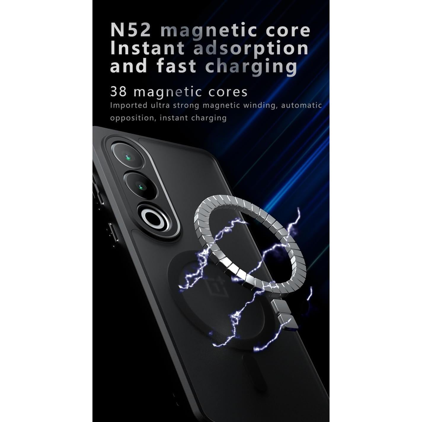 Funda Magnética Anti-impacto Kukoufey para Meizu 21 Negra