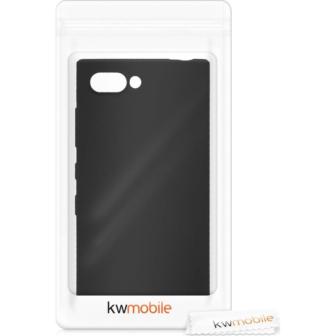Funda TPU Silicona para BlackBerry KEYtwo - KW-Commerce - Negro Mate