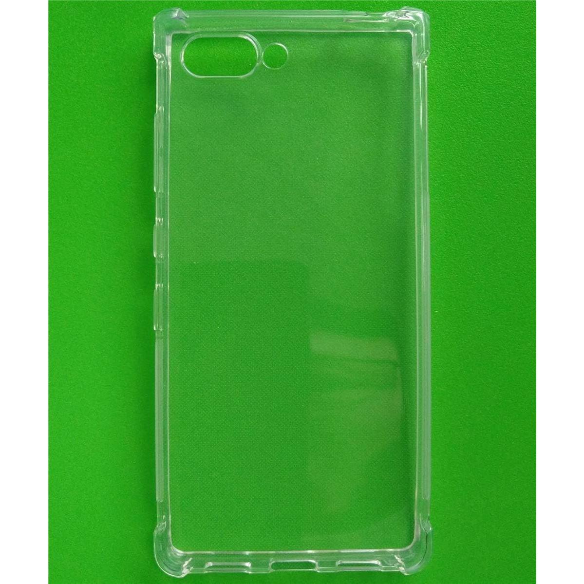 Funda Bumper Transparente USTIYA para BlackBerry Key 2 TPU