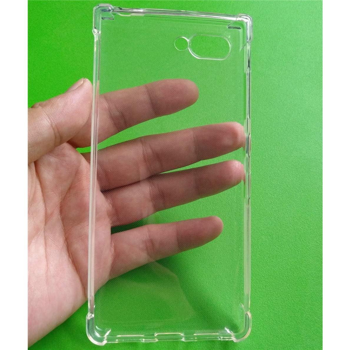 Funda Bumper Transparente USTIYA para BlackBerry Key 2 TPU