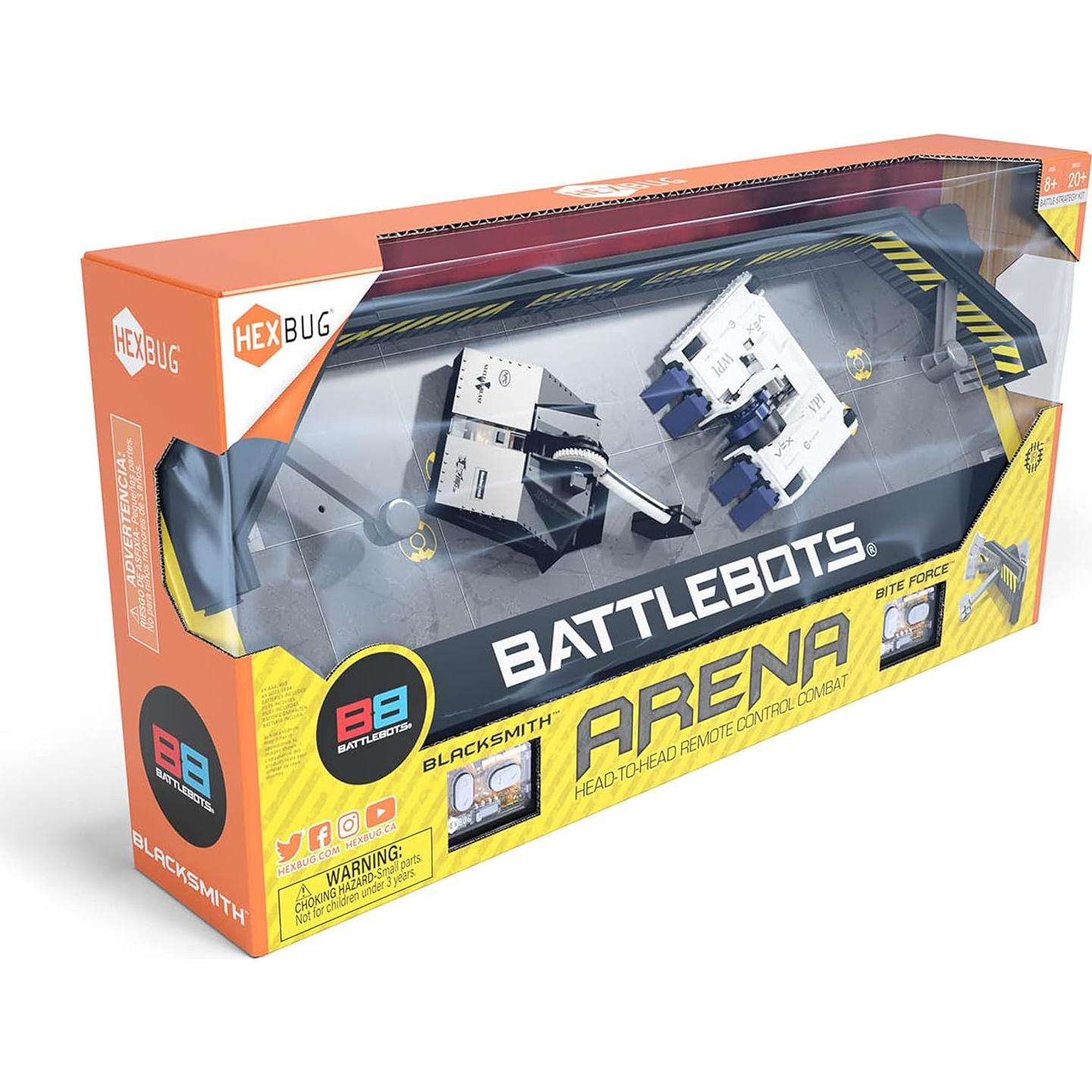 Arena HEXBUG BattleBots Fuerza de Mordida y Herrero Negro