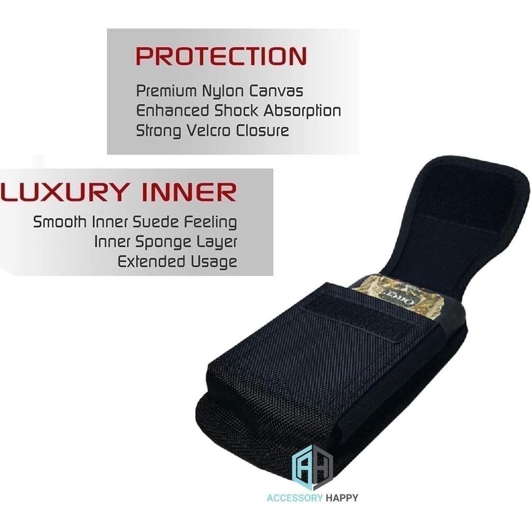 Funda de teléfono resistente AccessoryHappy para iPhone y Samsung