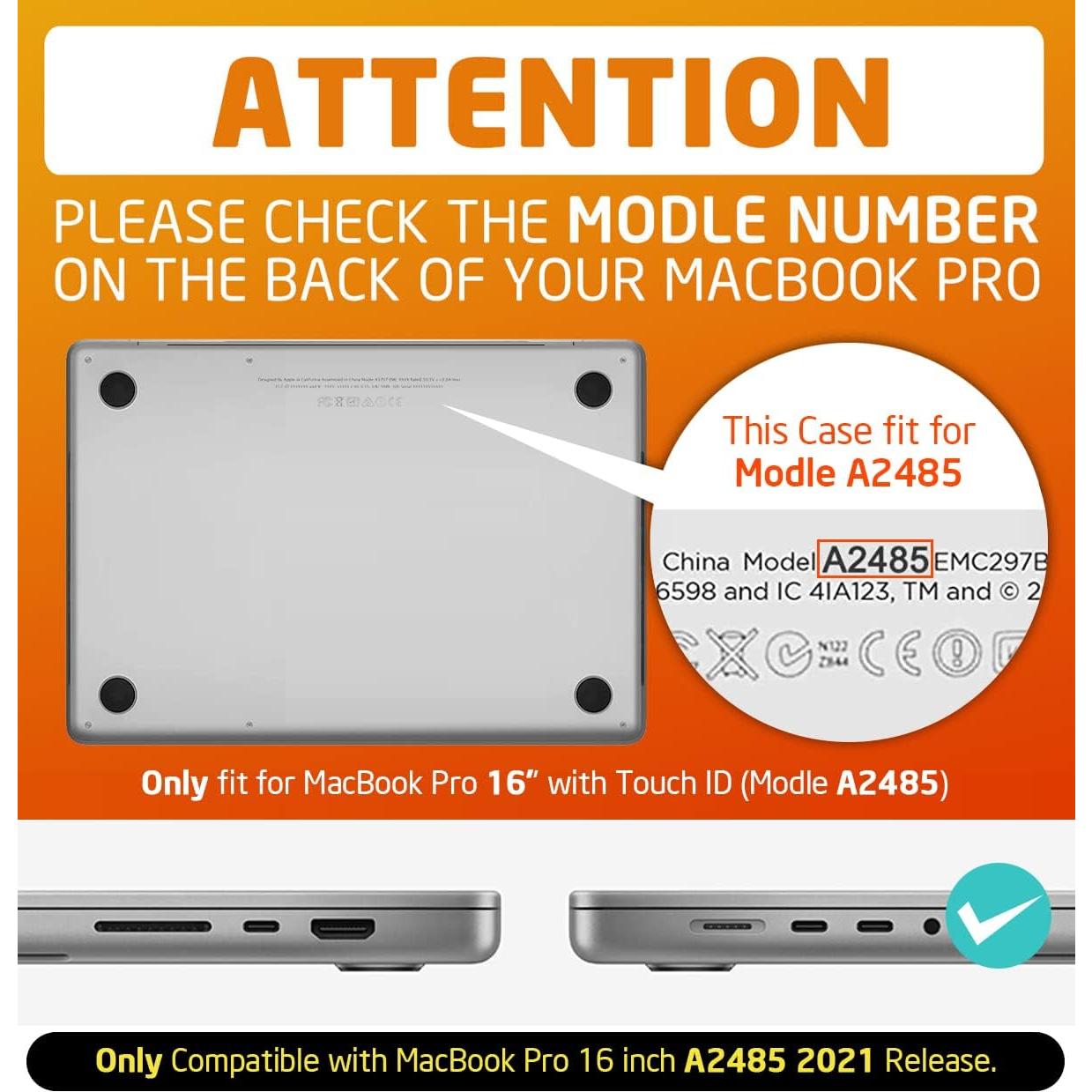 Funda SUPCASE para MacBook Pro 16" (40,64 cm) Negra