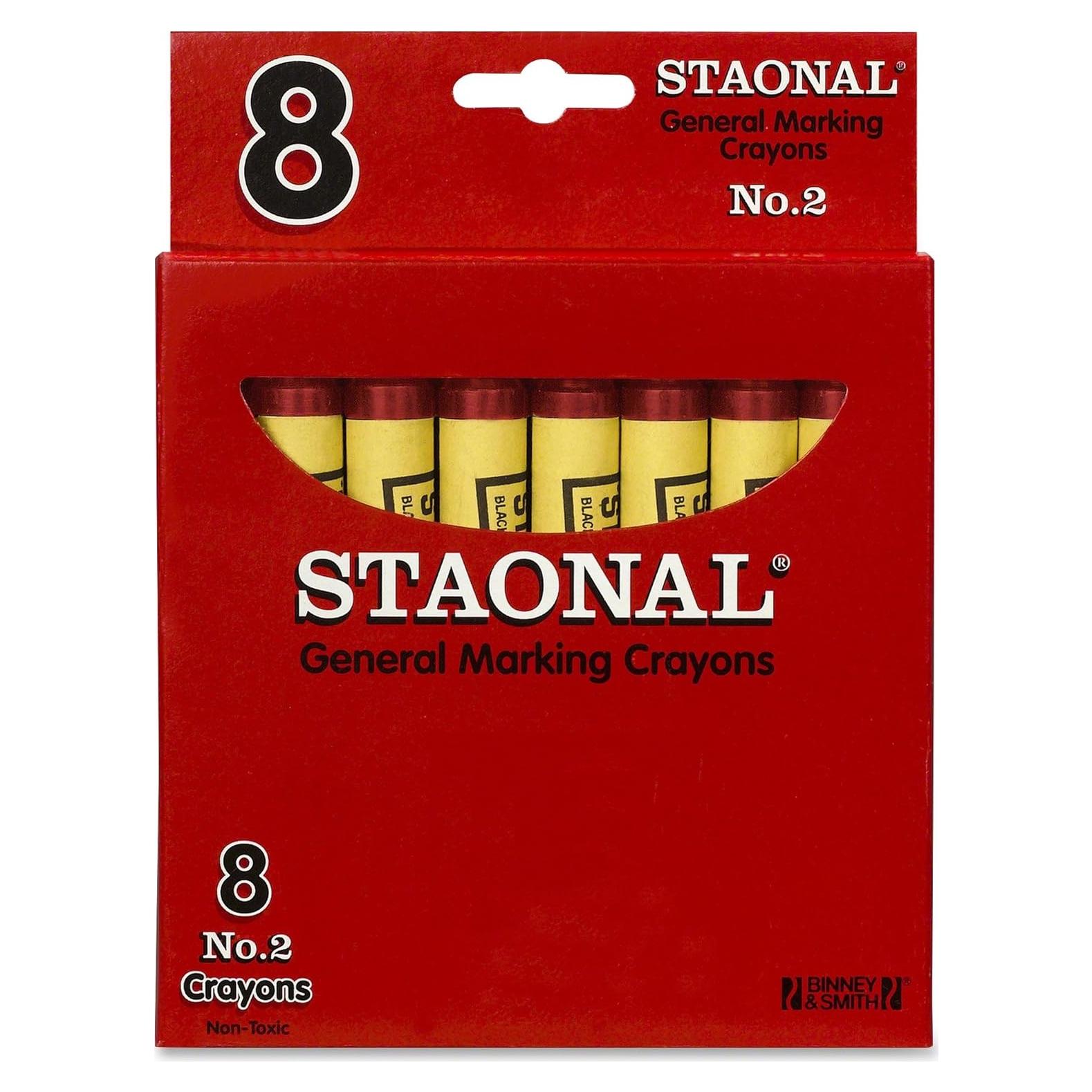 Crayones Rojos Crayola Extra Grandes 12 Unidades