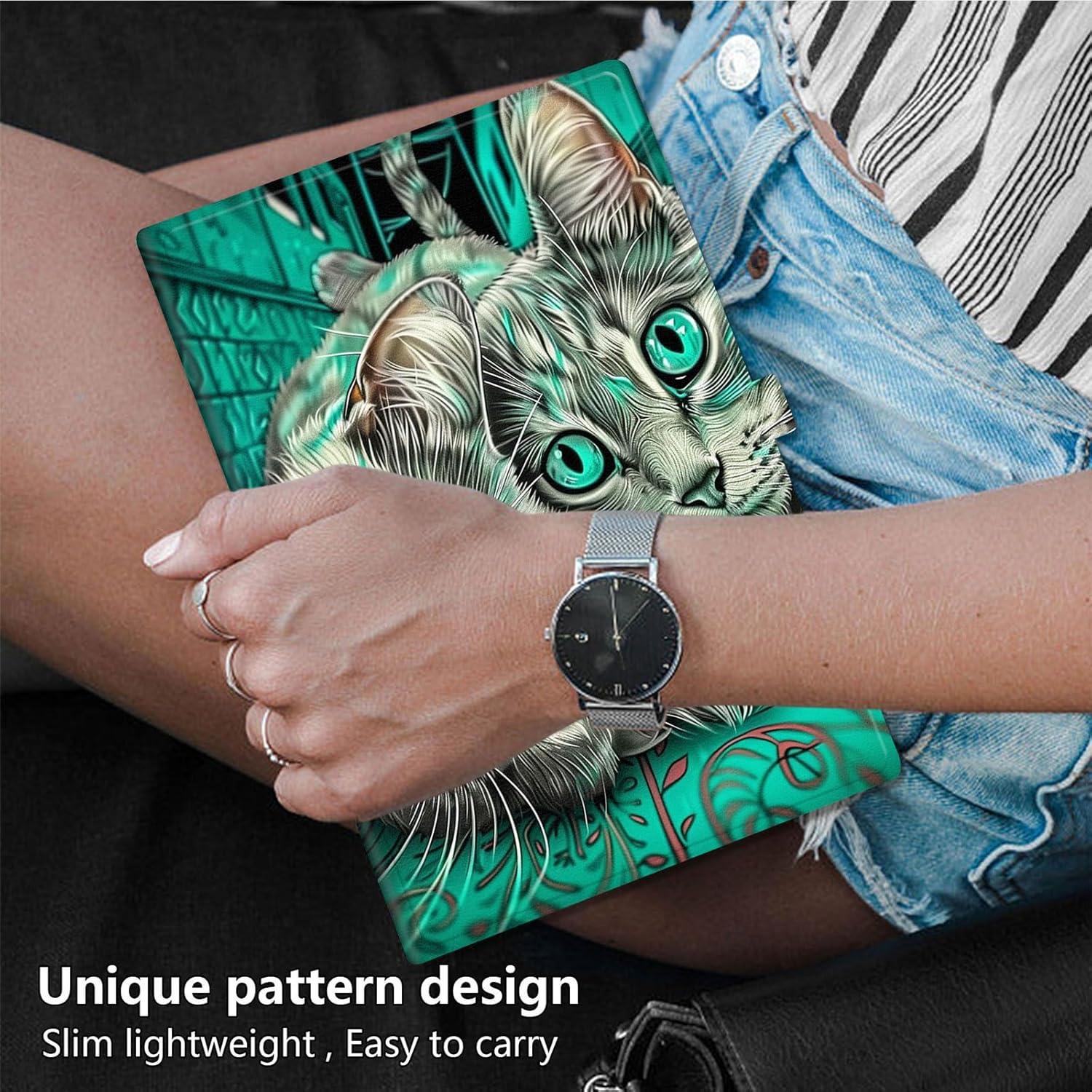Funda Universal para Tableta 7-8 Pulgadas Qindaiwen Gatos