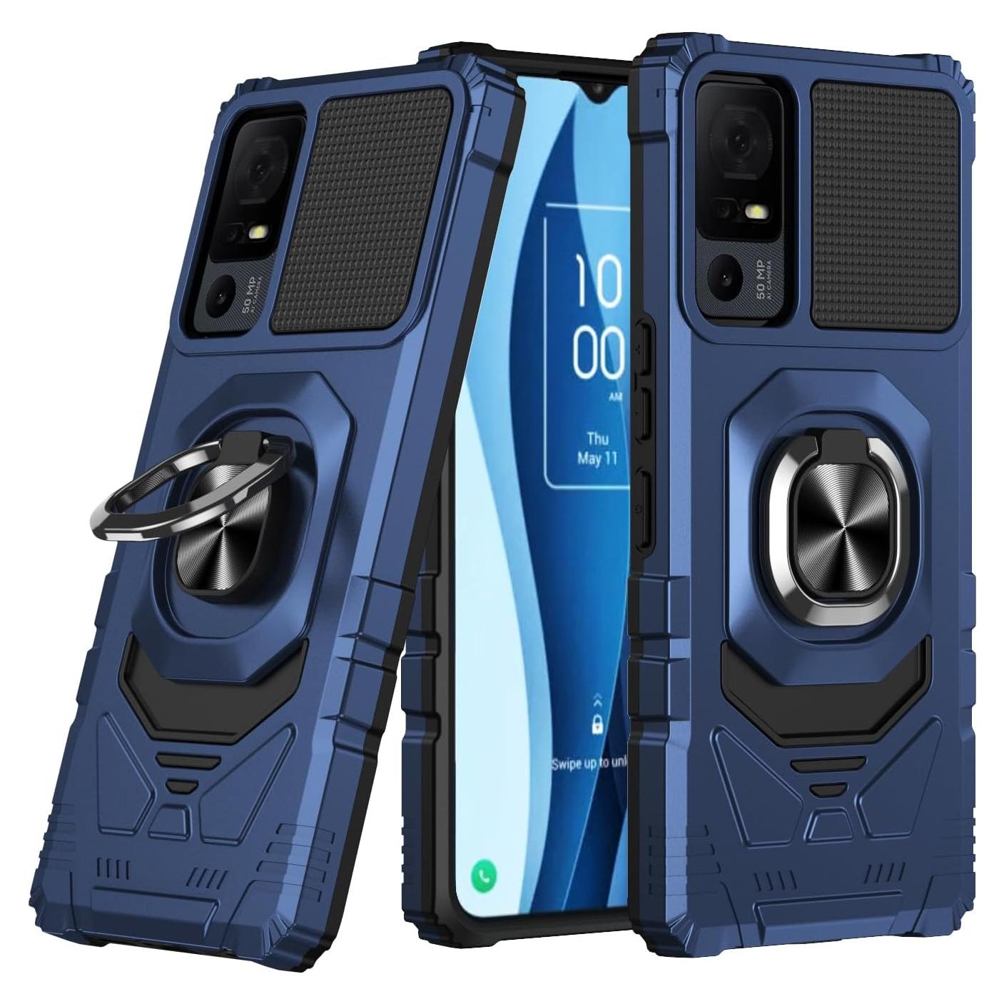 Funda Protectora para TCL 40XL con Soporte y Protector de Pantalla