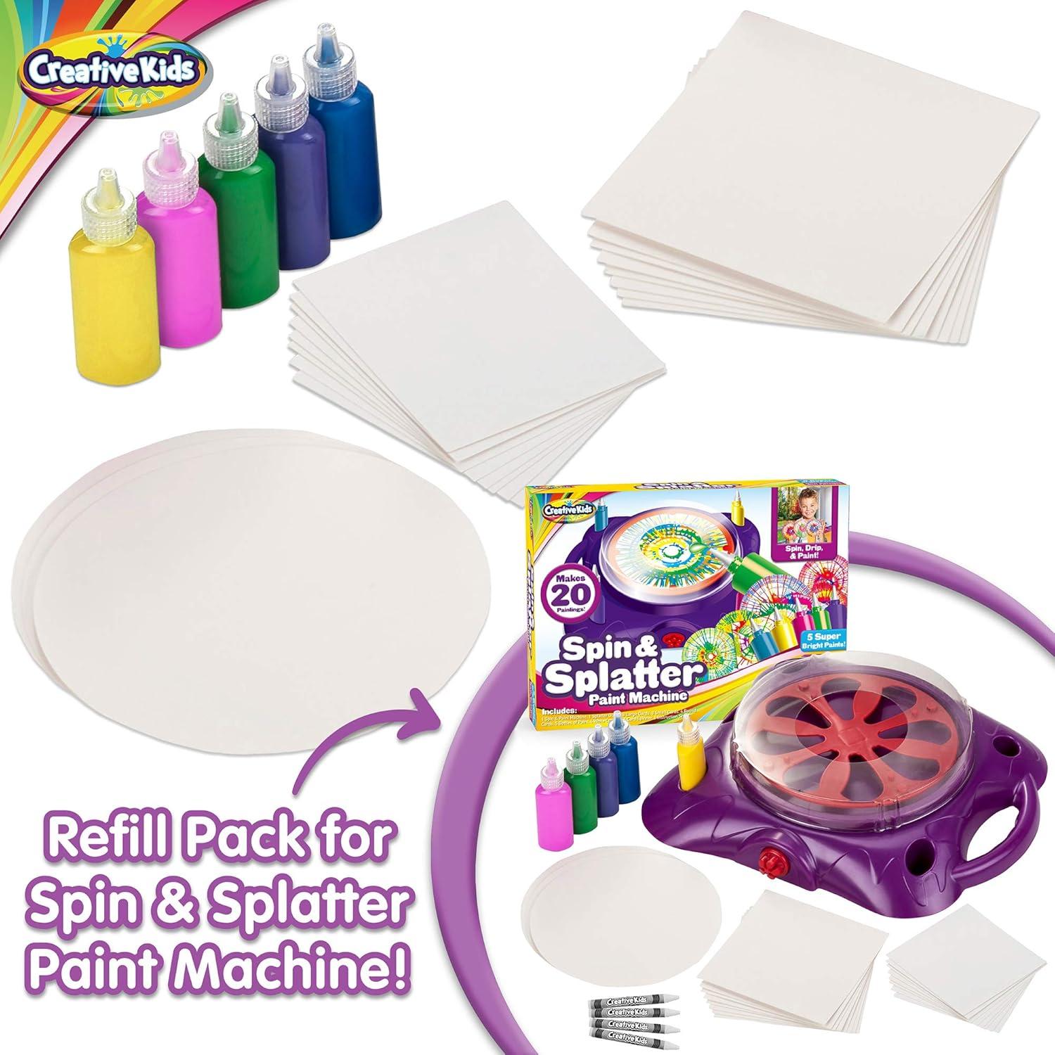 Paquete de Recarga Spin & Paint Creative Kids - 5 Pinturas