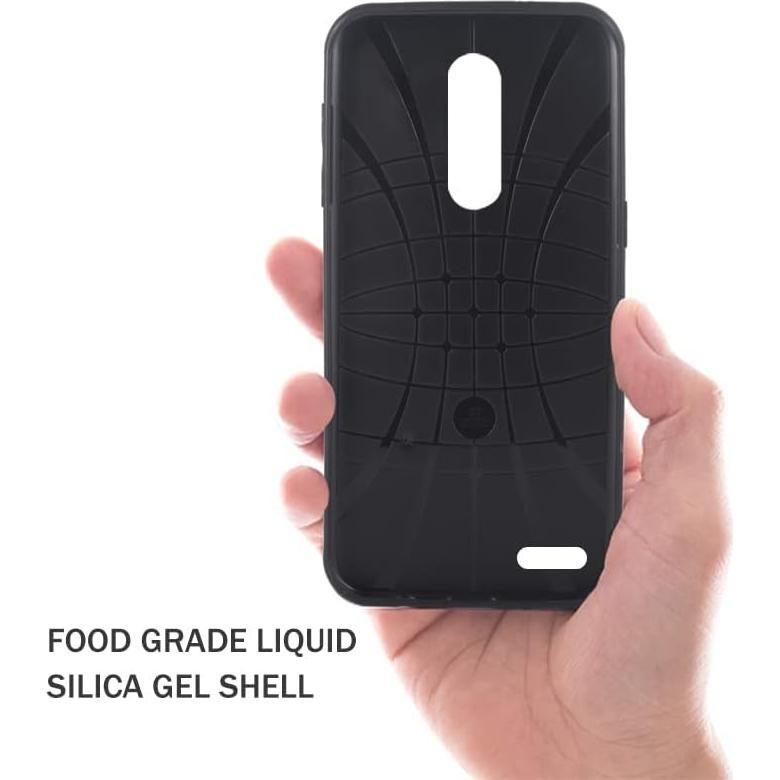 Funda Bumper ELISORLI para ZTE Grand X4/Z971 - Antideslizante Negro