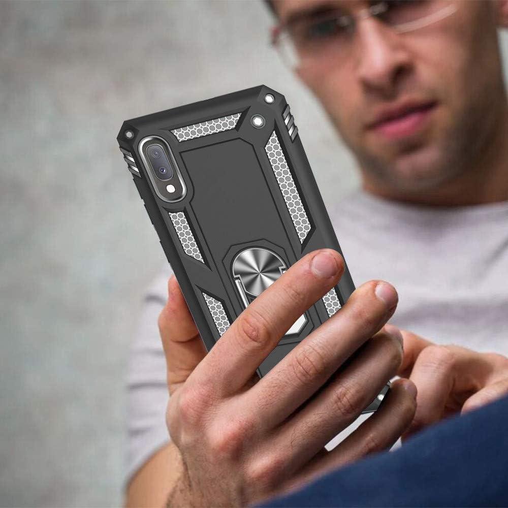 Funda protectora grado militar Yiakeng para Samsung A10E negra