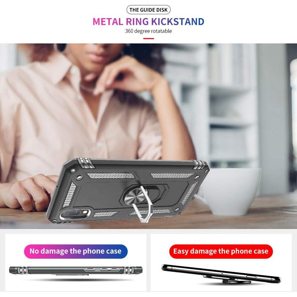 Funda protectora grado militar Yiakeng para Samsung A10E negra