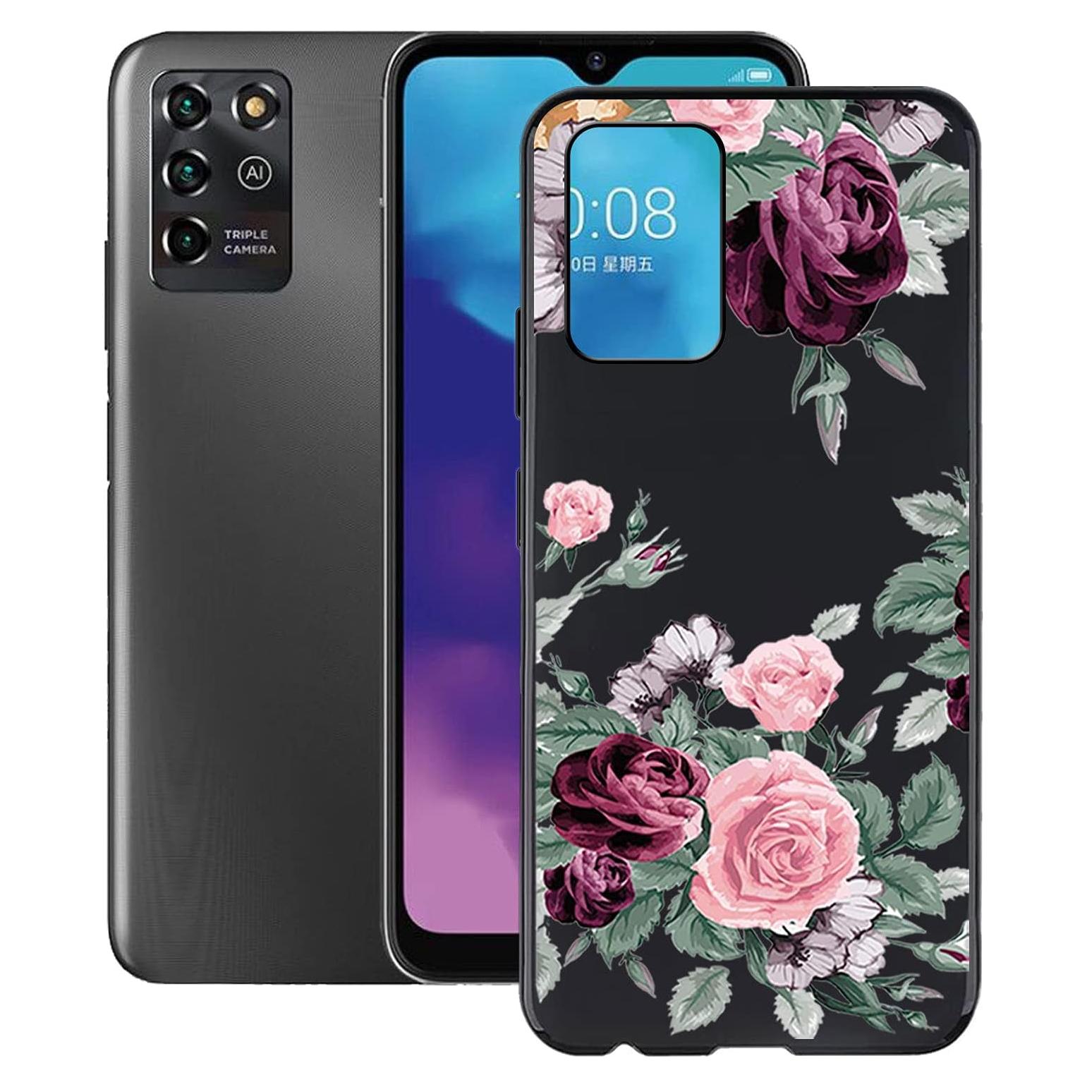 Funda Bumper KJYF para ZTE Blade V30 Vita 6.82" Rojo