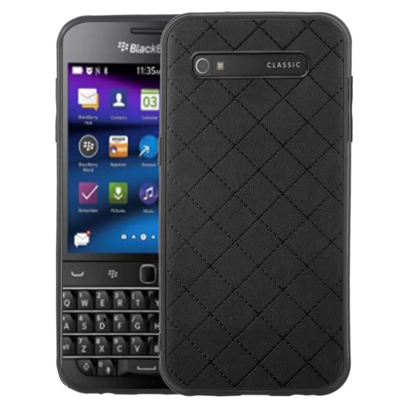 Funda delgada ELISORLI para BlackBerry Classic Q20 negra