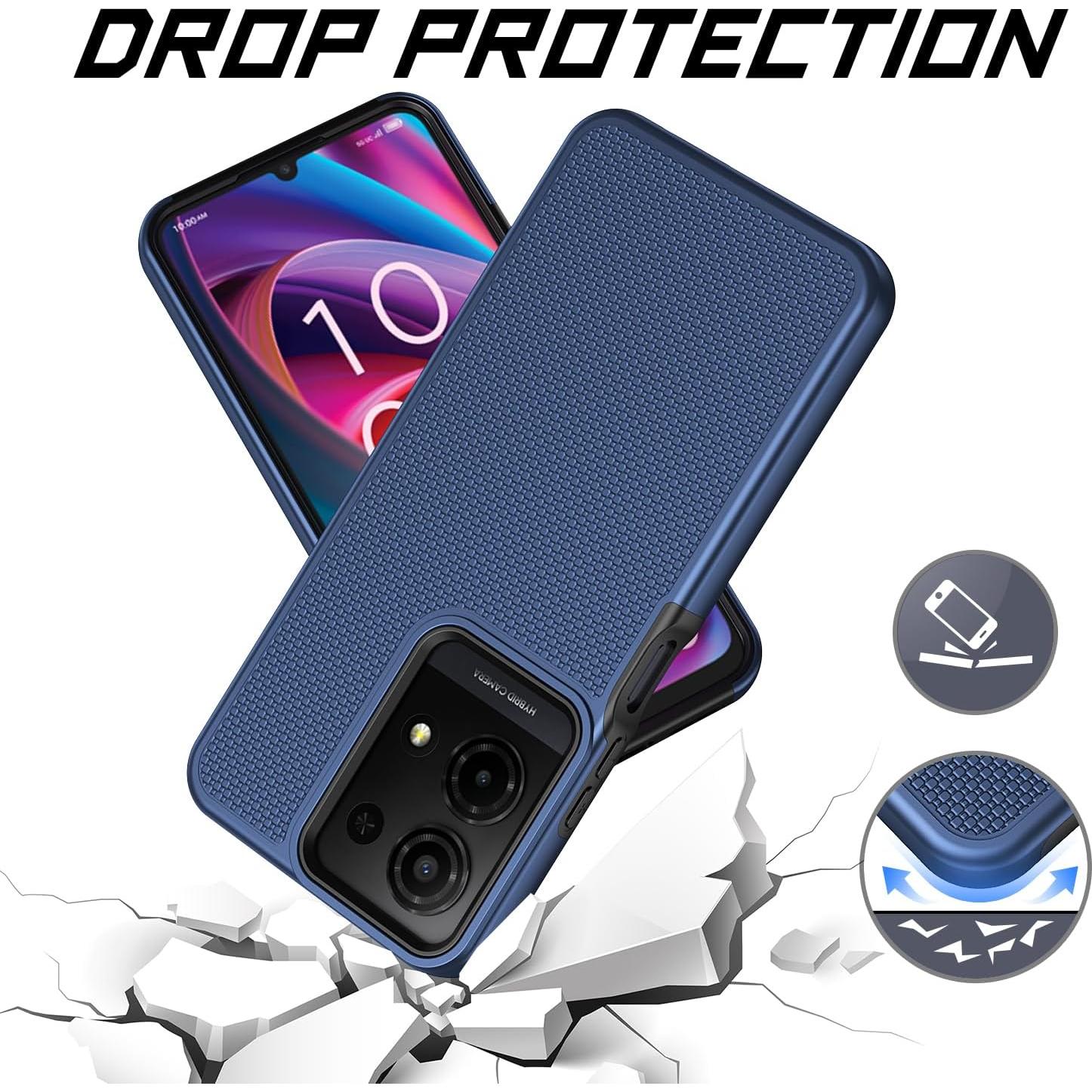 Funda para TCL K32 5G con protector de pantalla vidrio templado
