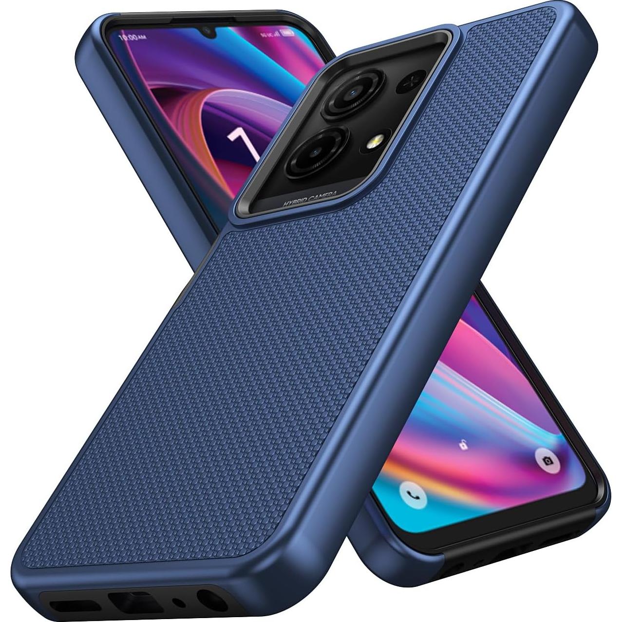 Funda para TCL K32 5G con protector de pantalla vidrio templado