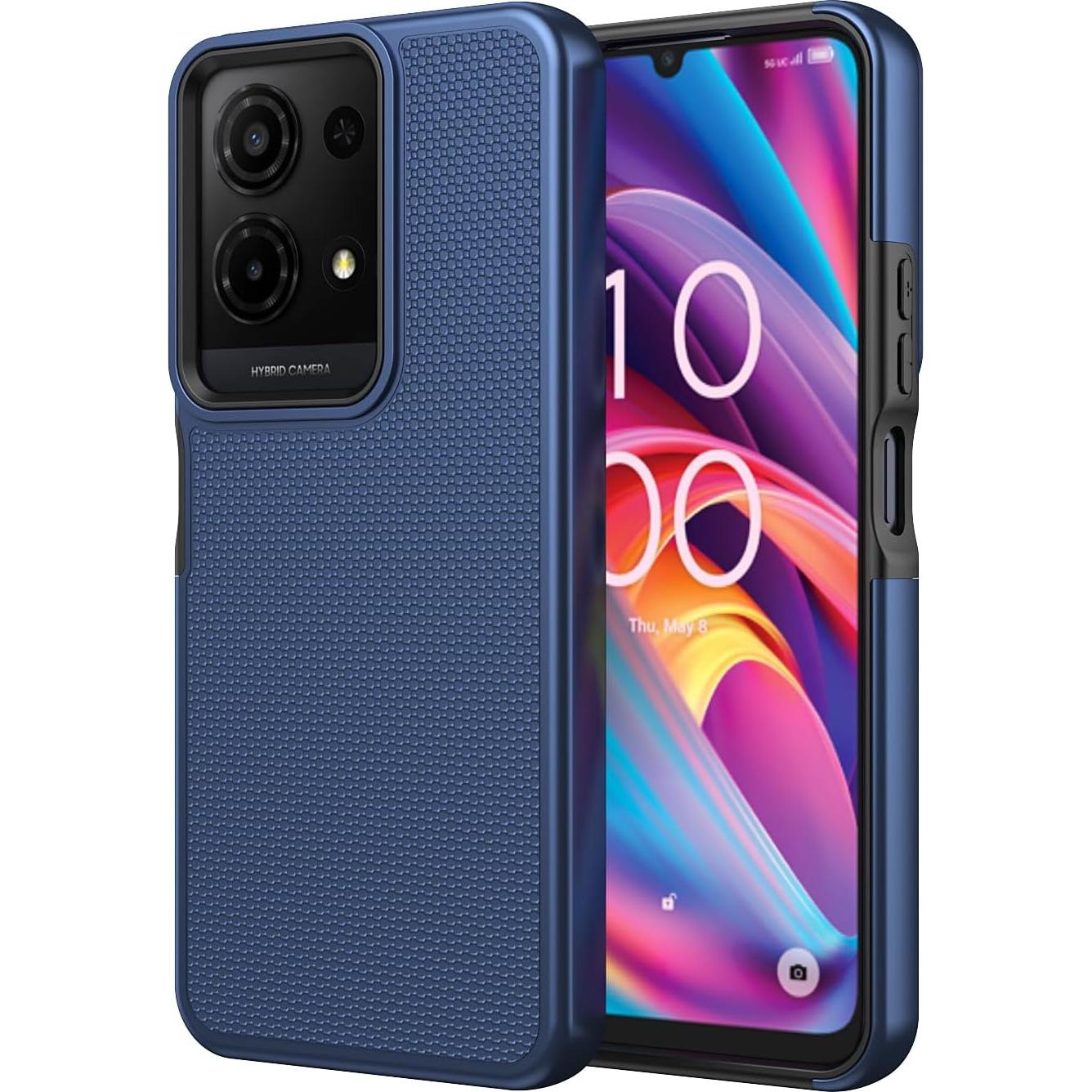 Funda para TCL K32 5G con protector de pantalla vidrio templado