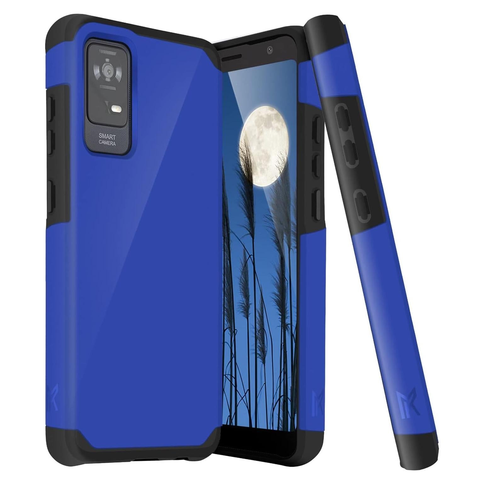 Funda Antigolpes TJS Doble Capa para TCL ION X/V/40 Z - Azul