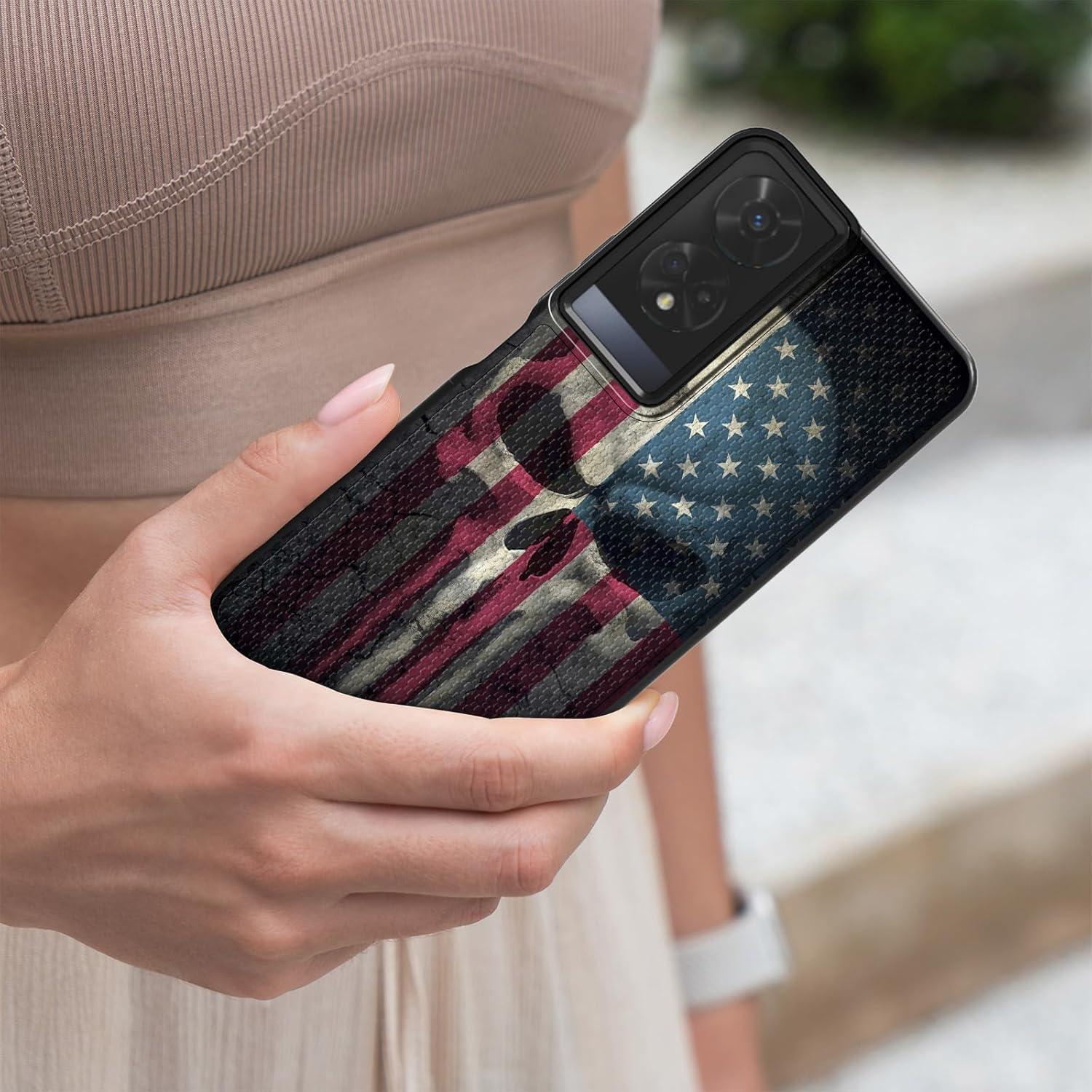 Funda TCL 50 XE 5G con Protector de Pantalla Vidrio Templado