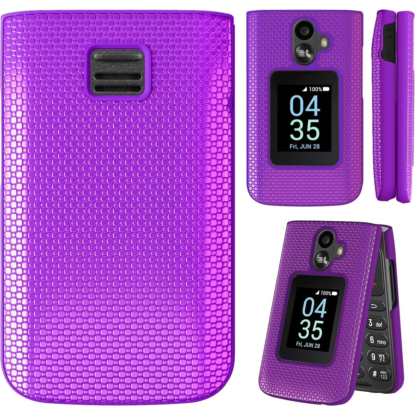 Funda dura delgada para TCL Flip 3 T435 con protector