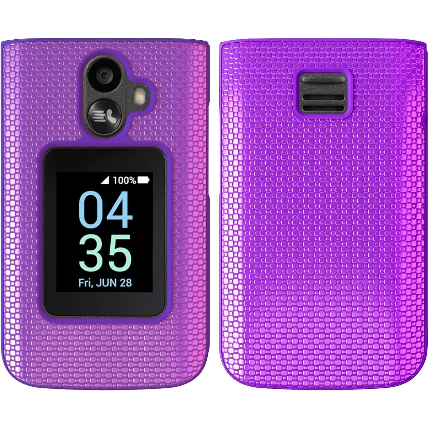Funda dura delgada para TCL Flip 3 T435 con protector