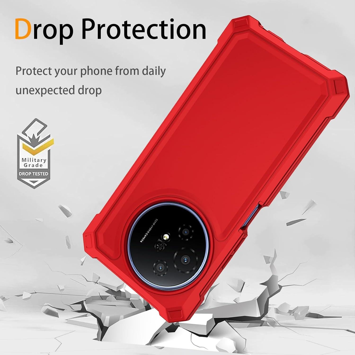 Funda para TCL 60 XE NXTPAPER 5G y TCL 50 XL 5G con vidrio templado