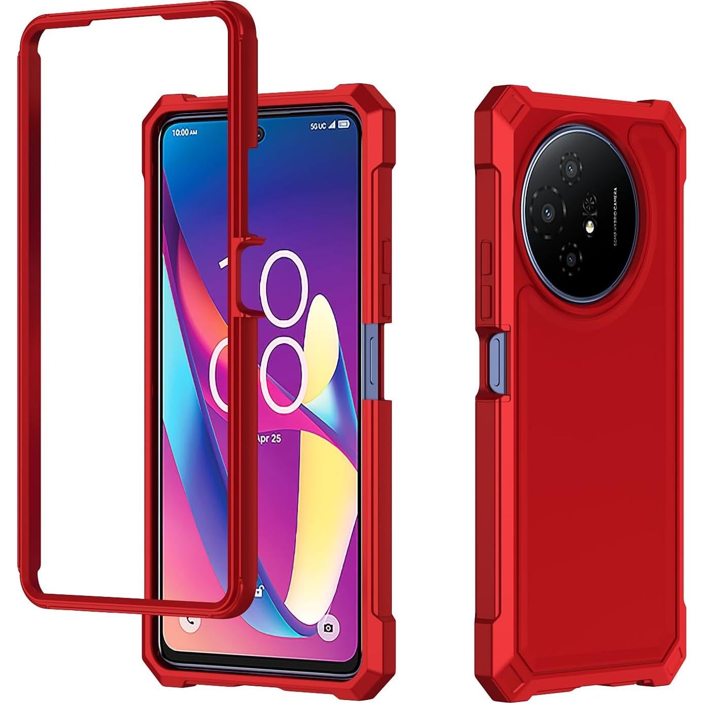 Funda para TCL 60 XE NXTPAPER 5G y TCL 50 XL 5G con vidrio templado